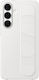 Samsung Standing Grip; Back Cover Silicone Whit...