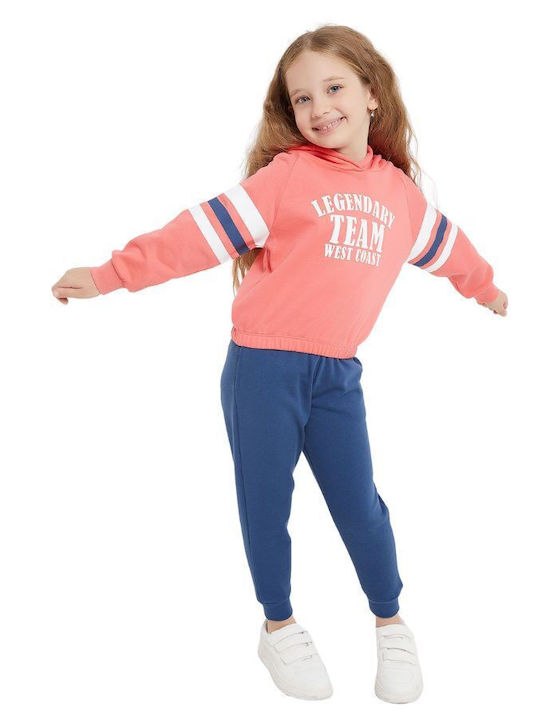 Kinder Sweatpants Set - Jogginganzug Coral 2Stück