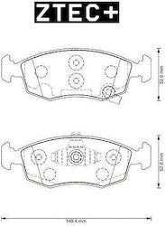 Ztec+ Bremsscheiben Fiat Panda Alle 12 E Bp253230 Ztec+ Bremsscheiben Fiat Panda Alle 12 E Bp253230