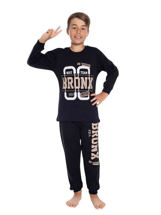 Tarik Kids' Pajamas Winter Black