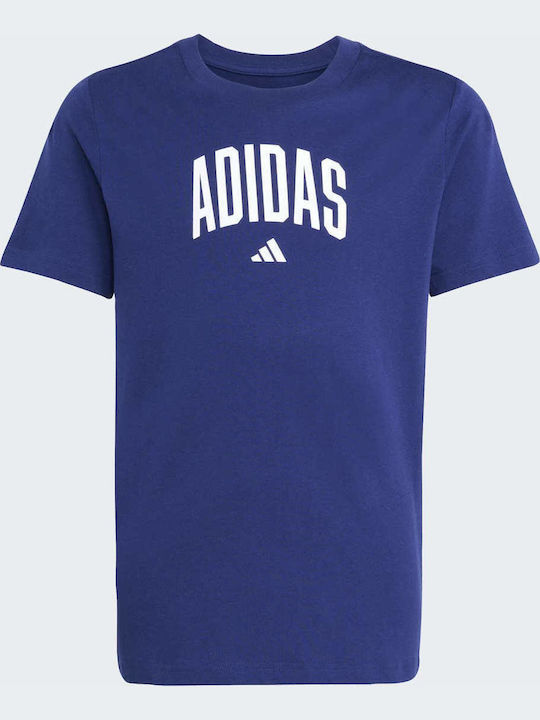 Παιδικό T-shirt Dark Blue Collegiate Graphic