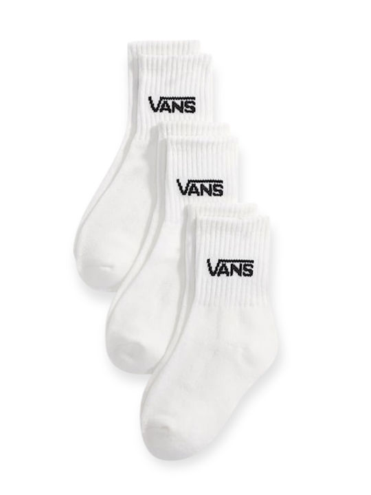 Vans Παιδικές Κάλτσες Λευκές 3 Ζευγάρια