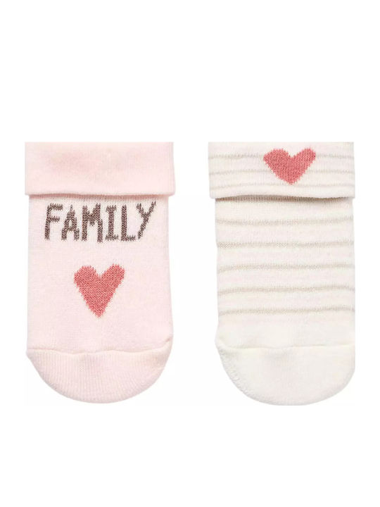 Zippy Детски чорапи Light Pink 2 Чифта