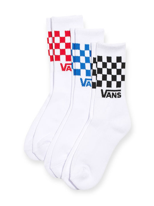 Vans Παιδικές Κάλτσες Λευκές 3 Ζευγάρια