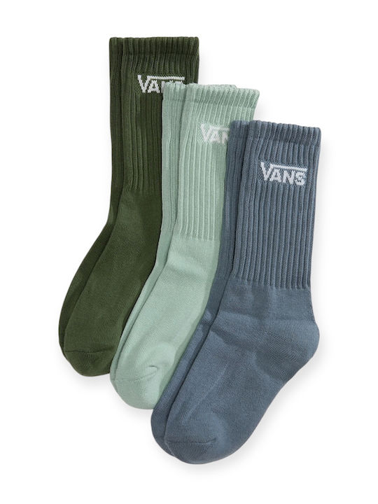 Vans Παιδικές Κάλτσες Πράσινες 3 Ζευγάρια