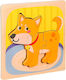 Wooden Kids Puzzle for 3+ years+ Years 3pcs
