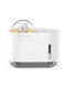Lumini LED Dispozitiv de aromaterapie Ultrasonic cu temporizator Alb 300ml