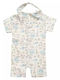 Hashtag Baby Bodysuit Short-Sleeved White