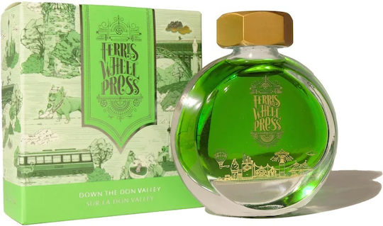 Ferris Wheel Press Replacement Ink for Pen ink Rich and mature tones Beautiful shades Low sheen It is water-based and compatible with pens of all manufacturers The famous brass cap 38ml