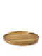 Ibili Plate Shallow Wooden with Diameter 16cm