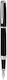 Waterman Exception Slim Πένα Γραφής Fine 0.6mm Μαύρη με Μαύρο Μελάνι