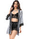 Moongirl Winter Damen Pyjama-Set Black