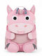 Affenzahn Schulranzen Rucksack Kindergarten Rosa mit Flaschenhalter 8Liter