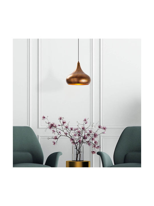 Adjustable Pendant Light Bronze with Socket E27