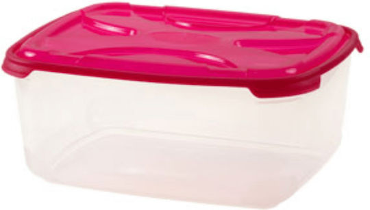 Cyclops Microwave Plastic Lunch Box Red 6800ml