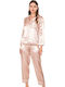 Moongirl Winter Women's Pyjama Set Salmon