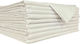 Decotelia 20 Stück Hotel Bettlaken King Weiß Angepasst 50% Baumwolle 160 Tc 280x270