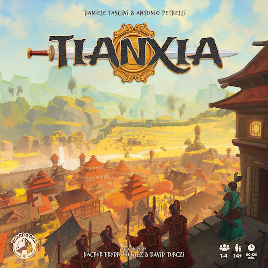 Board Game Tianxia for 1-4 Players 14+ Years Old (EN) Board & Dice