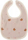 Waterproof Bib from 100% Cotton Beige