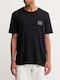 Dugopak Men's Short Sleeve Undershirts In Black Colour 2Pack
