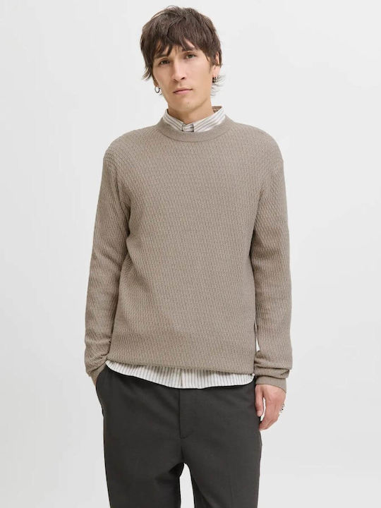 Jack & Jones Pulover cu mânecă lungă Greige