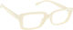 Oramont Damen Lesebrille +2.00 Ecru 9082