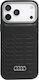 Audi Case Gt Synthetic Leather Magsafe Iphone 17 Pro Max Black Au-tpupcmip17pm-gt/d3-bk