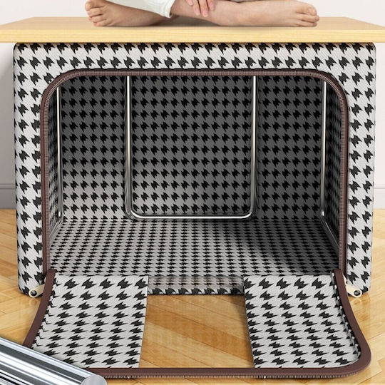 Plastic Husă pentru Haine în Culoare Negru 50x40x33cm 1buc