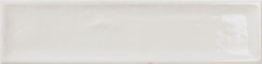 Bagno Tiles Karista Piesă Ceramică De Podea / Montată Pe Perete Pentru Interior Finisaj Lucios 30x7.5cm Alb