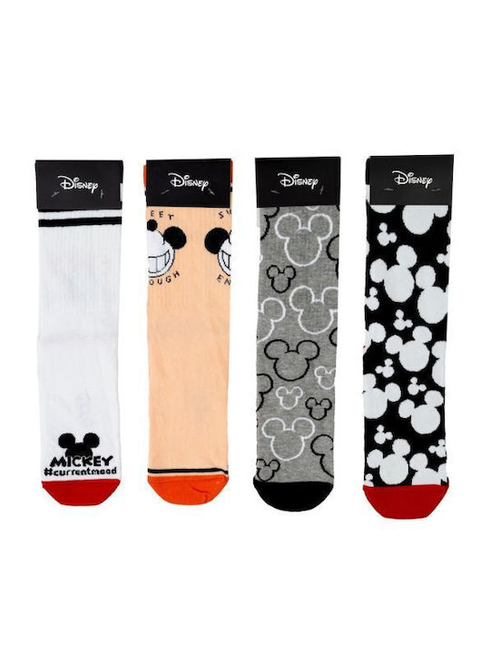 Disney Mickey Herren Socken Multicolour 4Pack