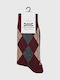 Funky Buddha Men's Socks Plaid