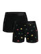 Men's Boxers Black 2Pack