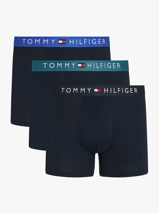 Ανδρικά Μποξεράκια Μπλε Μαρίν 3Pack