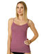 Cu Bretele Light Purple Tricou pentru femei
