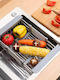 Gray Kitchen Sink Colander