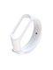 Λουράκι Λευκό (Xiaomi Mi Band 3, Xiaomi Mi Band 4)