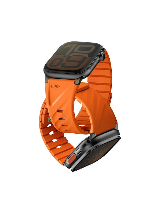 Uniq Armband Silikon Orange (Apple Watch 49/46/45/44/42/41/40 mm, Uniq)