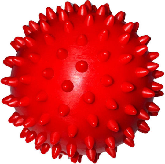 Rage Ball Massage 9cm in Rot Farbe