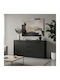 Мебели за съхранение Doha от дърво с чекмеджета Anthracite Shade 150x45x80.5см