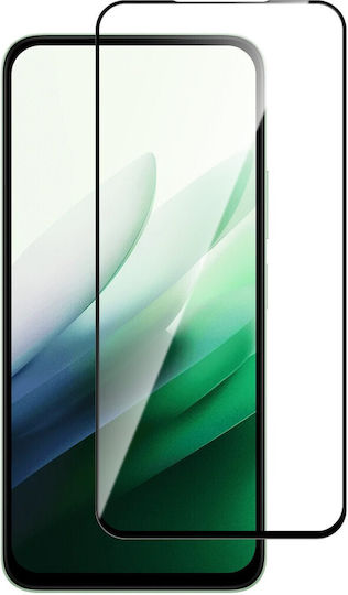 Vivid Full Face Tempered Glass Black (Redmi 15)