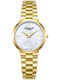 Lee Cooper Crystals Women's Watch with Gold Metal Bracelet