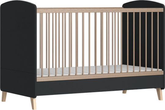 Faktum Polymorphic Baby Crib Colette Grey with Mattress