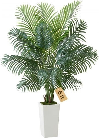Vevor 1829 Mm Künstliche Areca-Palme Topfpflanze Für Zuhause Büro