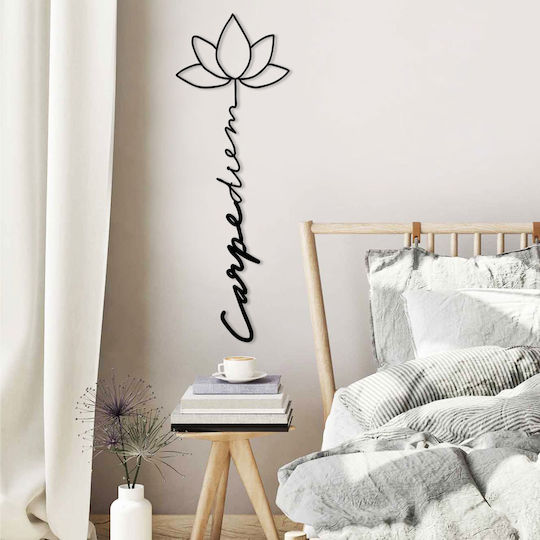 Διακοσμητικό Τοίχου 21x60 A-g Carpe Diem 891tnl3496 21x60 Μεταλλικό