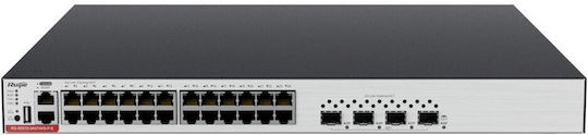 Ruijie RG-S5310-24GT4XS-P-E v2 Managed L2 / L3 PoE+ Switch με 24 Θύρες Gigabit (1Gbps) Ethernet και 4 SFP Θύρες