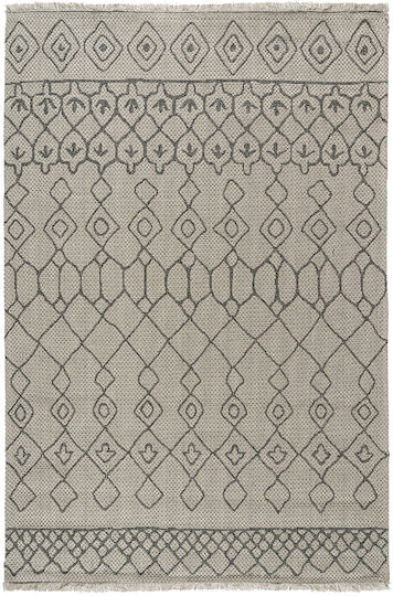 Beauty Home Σετ Μοντέρνα Χαλιά Κρεβατοκάμαρας Cocotton Γκρι 2022923100047 3τμχ