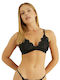 Norddiva Lingerie Vanessa Black Bralette pentru femei