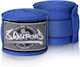 8 Weapons Semi-Elastic Martial Arts Hand Wraps 5m Blue
