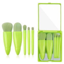 Set Mit Foundation Pinseln 5 Stück Set Mit Foundation Pinseln 5 Stück