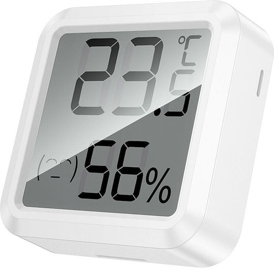 Hoco 2 1 Innenraumthermometer & Hygrometer Eσωτερικού Χώρου Weiß Hx40